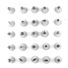 Lot de 25 Douilles en Acier-inoxydable