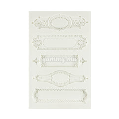 Moule Silicone 5 Cadres Vintage