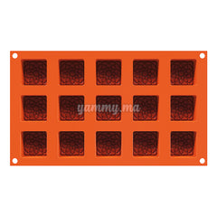 Moule Silicone  Mauresque Carre Arabesque SF379 Silikomart