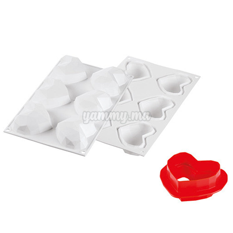 Moule Silicone AMORINI ORIGAMI 110ml - Silikomart