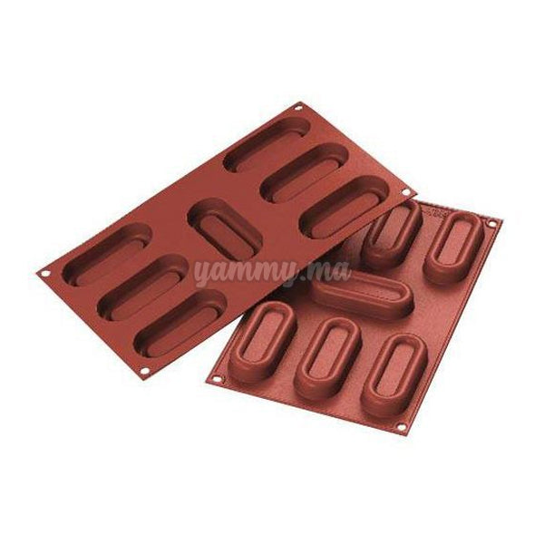 Moule Silicone Log Savarin "SF160" - Silikomart