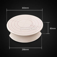 Plateau Tournant Gradué pour Gâteau 30 cm