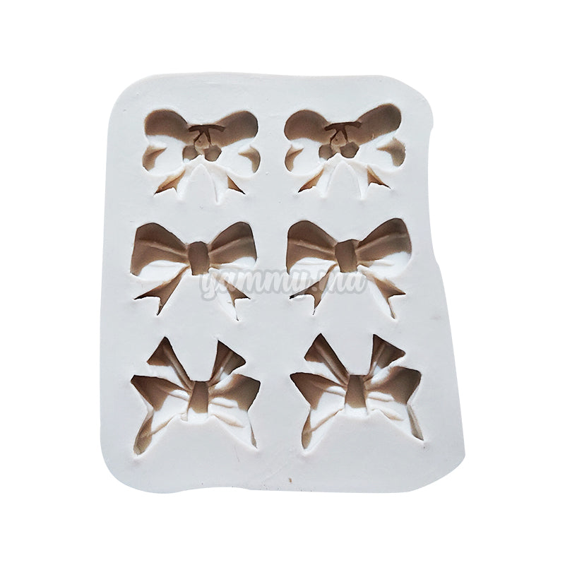 Moule Silicone 6 Noeuds Papillon