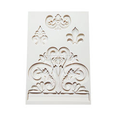 Moule Silicone 4 Feuilles Rétro