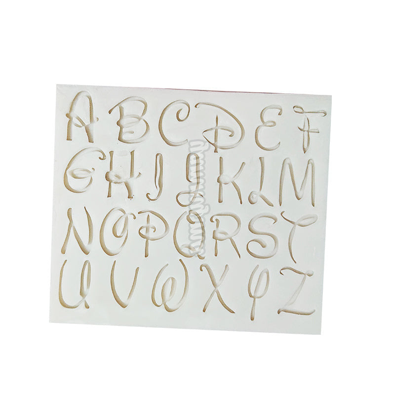 Moule Silicone Alphabet