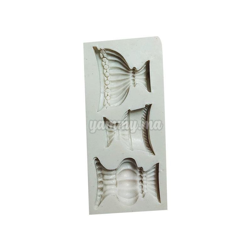 Moule Slicone 3 Vases