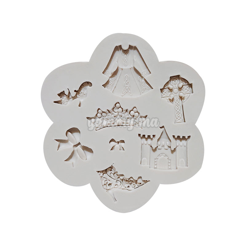 Moule Silicone Thème Princess