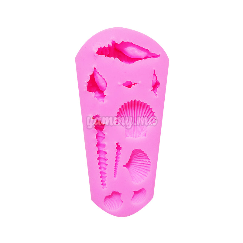 Moule Slicone 10 Coquillages