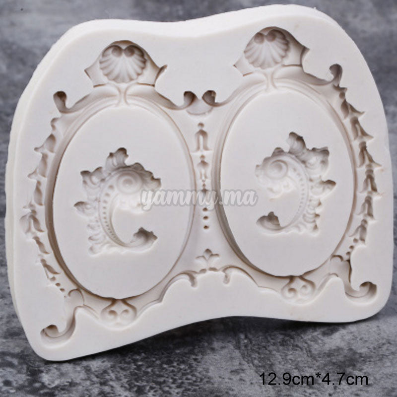 Moule Slicone Double Cadres